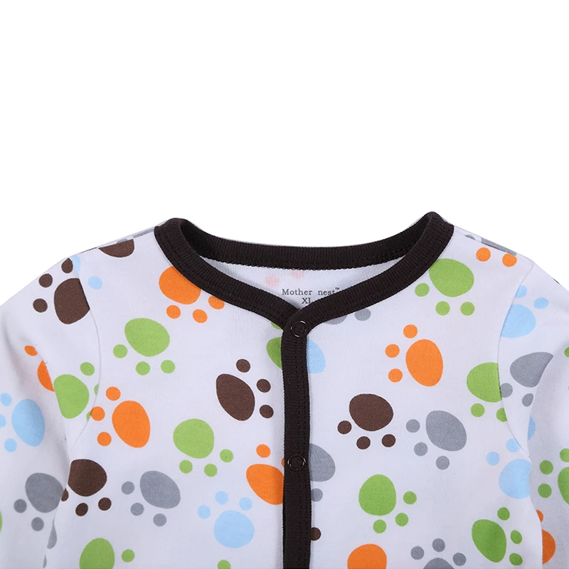 100% Cotton Newborn Baby Rompers Clothing Set Summer Infant Jumpsuit Long Sleeve Girl Boys Costumes | Детская одежда и обувь