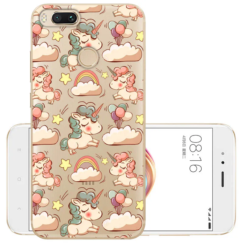 CROWNPRO чехол для Xiaomi Mi A1 мягкий силиконовый из ТПУ Для 5X Mi5X задняя крышка mi a1