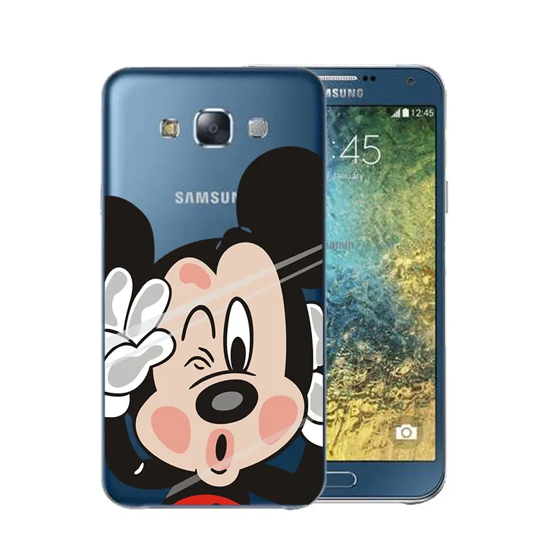Soft Tpu Clear Phone Case For Samsung Galaxy A3 A5 2016 2017 prime J1 J2 J3 J5 J7 with Minnie Cute Mickey |