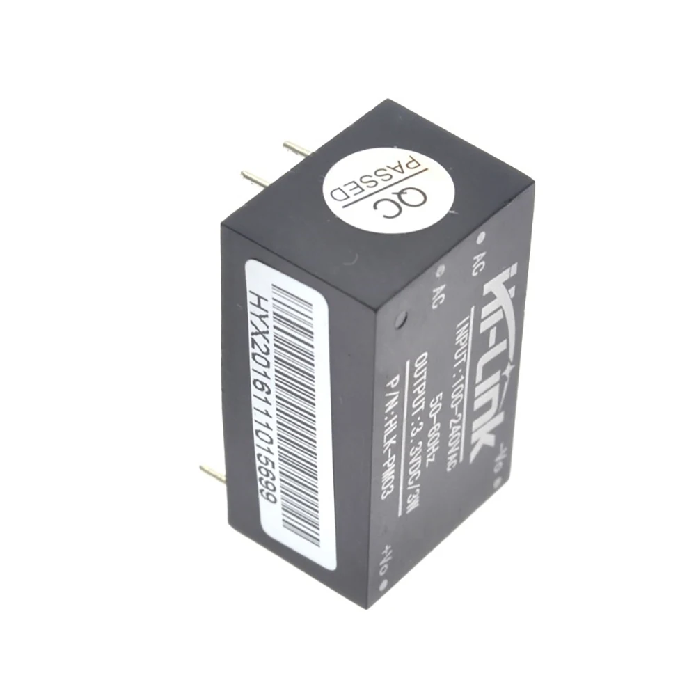 AC to DC 220V 3.3V Power Supply Module Step Down Buck Isolated Intelligent Home Household Switch Converter HLK-PM03 |