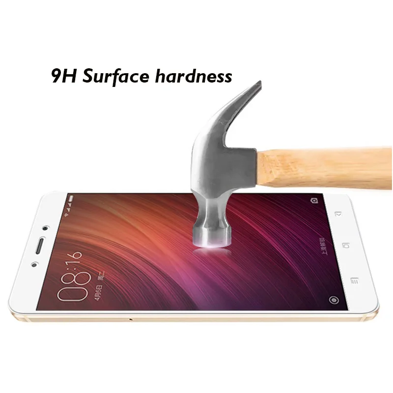 OMG для Redmi версия 4 Pro закаленное стекло 9 H полное покрытие note4 Чехол протектор