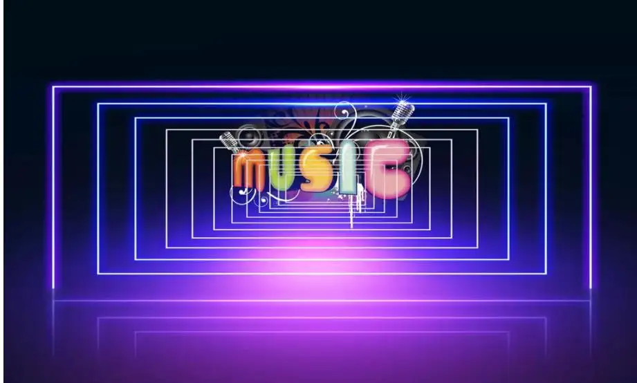Индивидуальная Настенная роспись обои Ktv музыкальное пространство