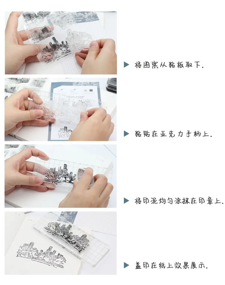 Винтажные этикетки красочные слова прозрачный силиконовый штамп печать DIY Скрапбукинг Фотоальбом Декоративные прозрачные штампы листы