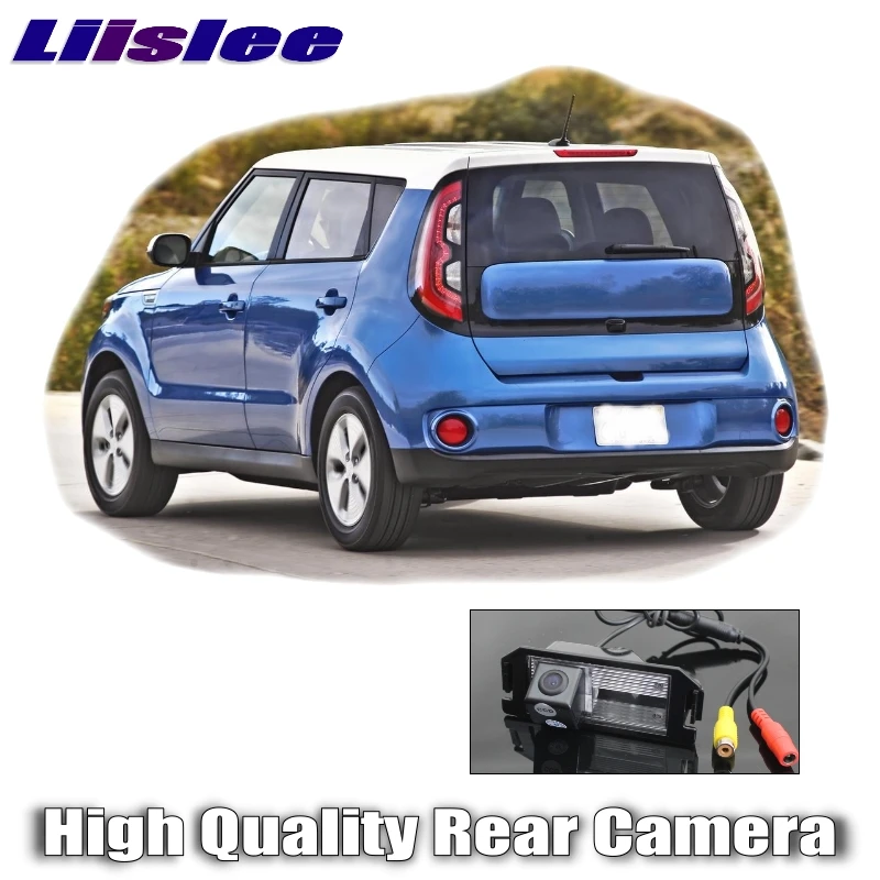 Liislee Автомобильная камера для KIA Soul MK1 2009~ Ultra HD камера заднего вида автомобиля imag для любителей использования | RCA