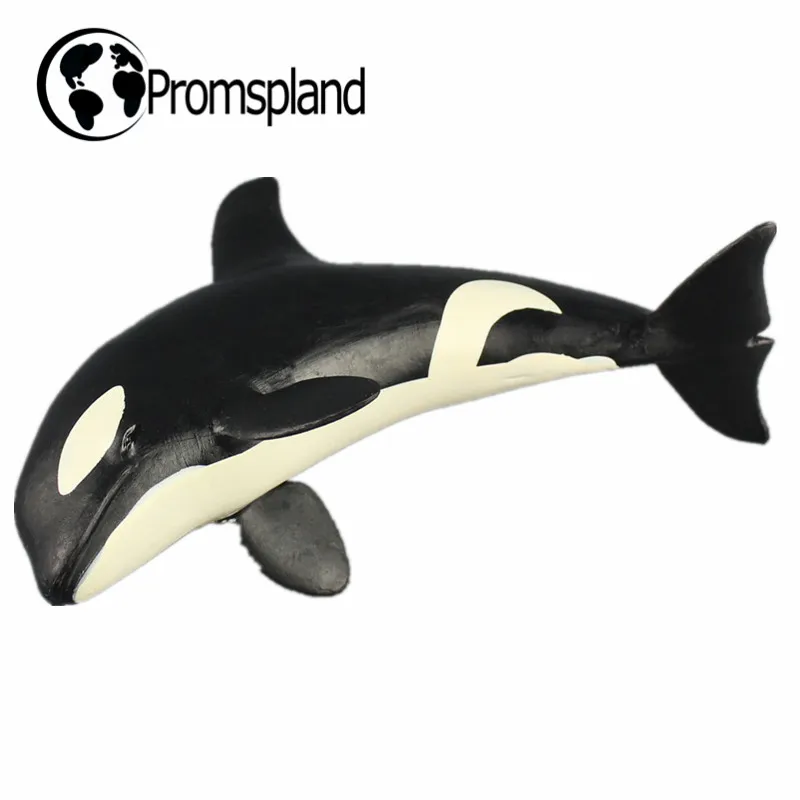 Маленькие фигурки Orca рыбы животных Killer Whales Kawaii экшн Обучающие Развивающие