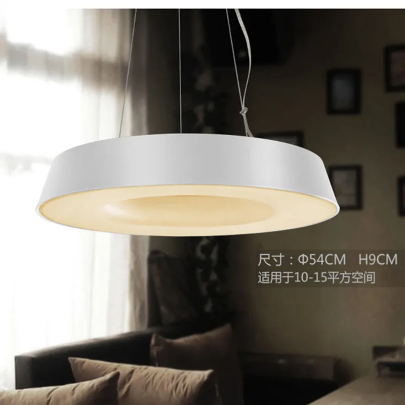 

Modern office lighting hollow LED single head Pendant Lights creative round iron bar desk lamp library restaurant lamp FG86