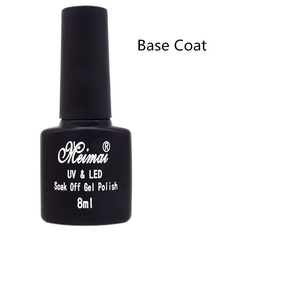 base coat 8 мл 24 цвета гель лак УФ-гель для ногтей Дизайн ногтей все для маникюра Отмачивание Полупостоянный гель для наращивания ногтей - Цвет: base coat