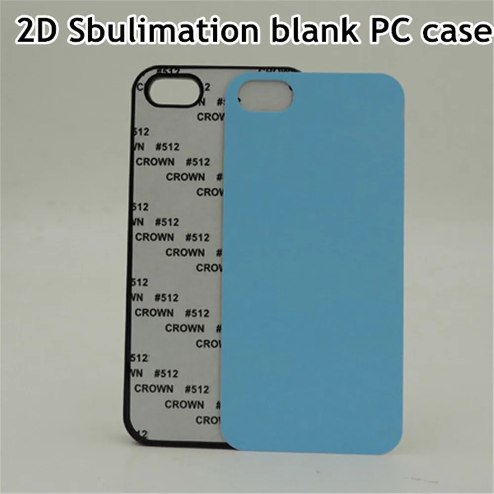 2D Sublimation Blank Case For iPhone 5 5S SE Plastic Cover with Aluminium Inserts Sheet 10pcs/lot |