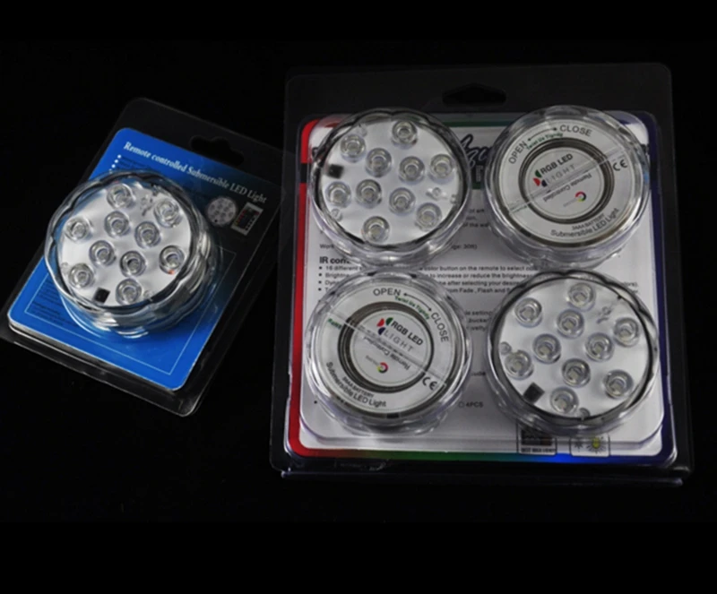 2 шт./лот 10 светодиодов Водонепроницаемая свеча с дистанционным управлением