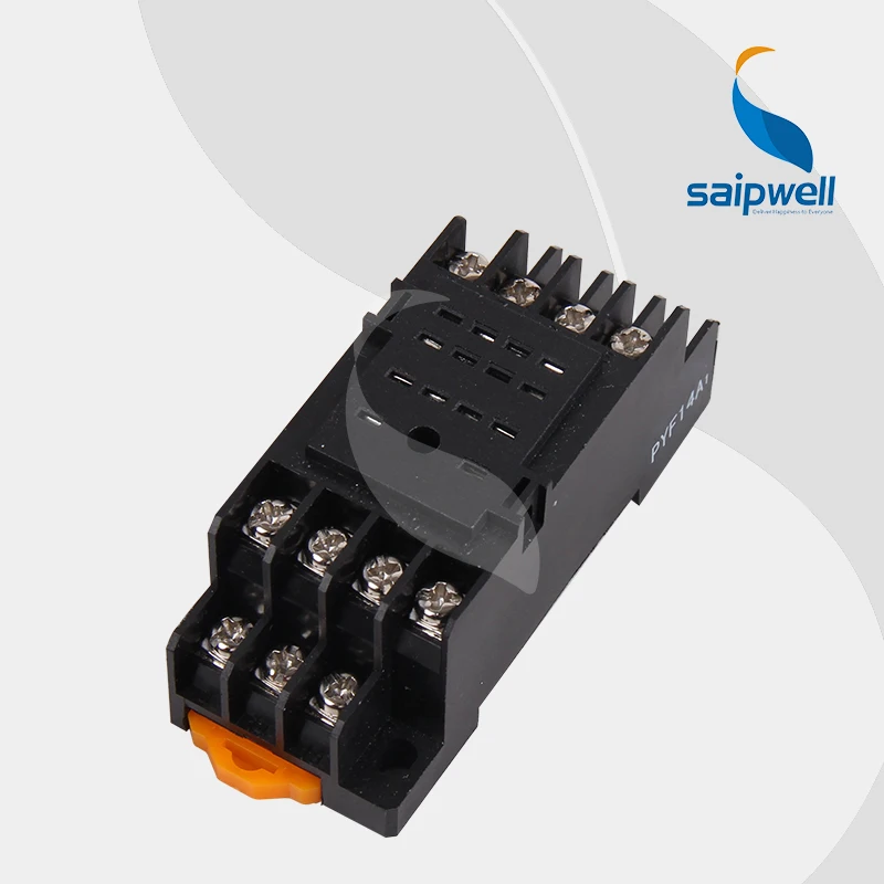 10 шт./лот 14Pin 7A 300V Япония Стандартное основание релейного разъема/мини релейное