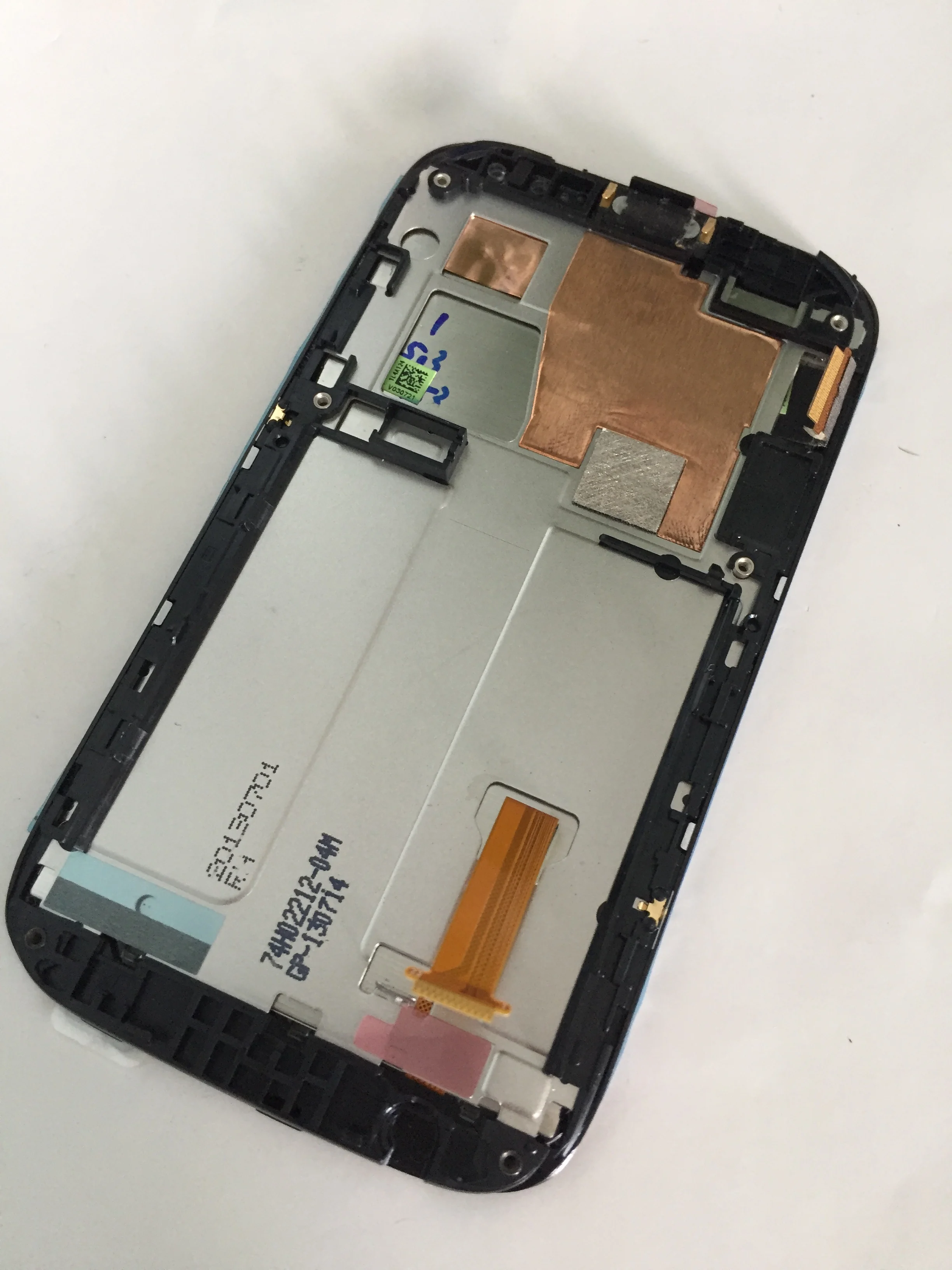 Для русского хорошего оригинального экрана с рамкой для HTC Desire V T328W в сборе ЖК