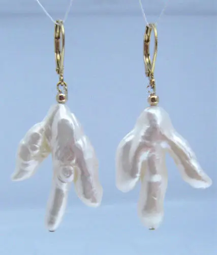 

Огромное Желтое золото 14K/20, AAA, белая, Южная море