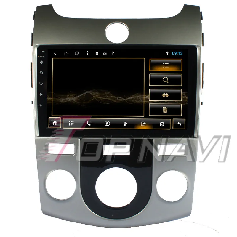 Topnavi Восьмиядерный Android 8 1 автомобильный магнитол плеер для KIA Fortec Cerato 2009 2010 2011 GPS
