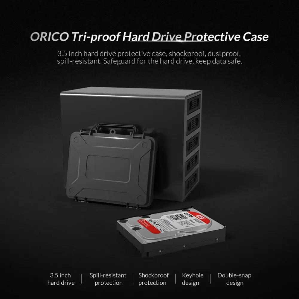 Защитный чехол ORICO для жесткого диска 3 5 дюйма с водонепроницаемым