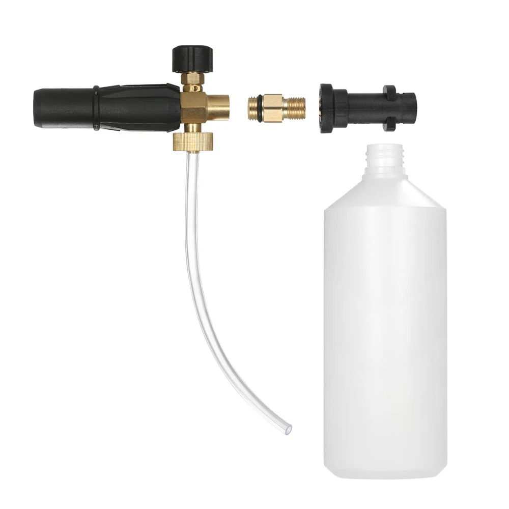Регулируемая Автомойка для полива 1Л Мойка под давлением спрей конусная бутылка