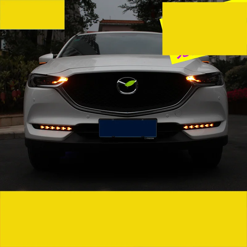 

Lsrtw2017 светодиодный автомобиль противотуманные фары светильник для mazda cx-5 2017 2018 2019 2nd generation