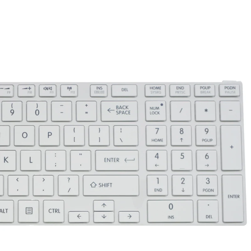 Клавиатура GZEELE для ноутбука toshiba SATELLITE белая клавиатура L850D P850 L855 L855D L870 L870D C850 C855