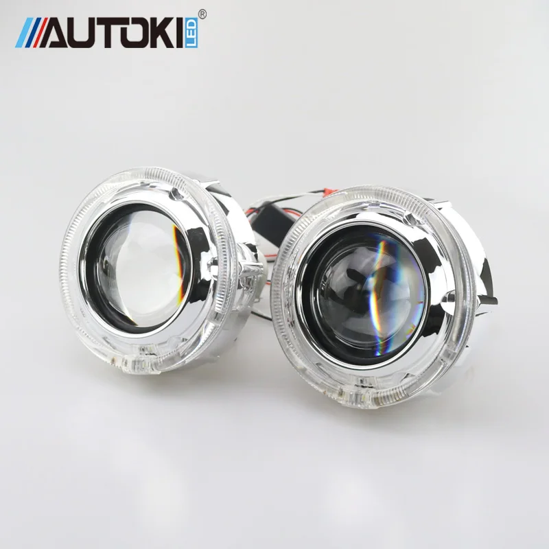 Autoki 2 5 Pro HID Bi xenon линзы для фар автомобильный проектор объектив GTI светодиодная