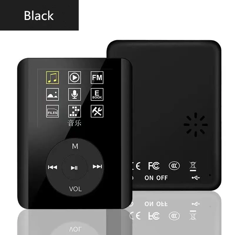 8 ГБ мини HIFI Спортивный MP3 музыкальный плеер Scrub материал JS 12 Электронная книга FM