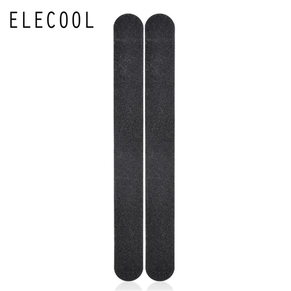 Черная пилка для ногтей ELECOOL, шлифовальный буфер для ногтей, блок для педикюра, маникюра, полировки, инструменты для красоты, профессиональные пилки для ногтей