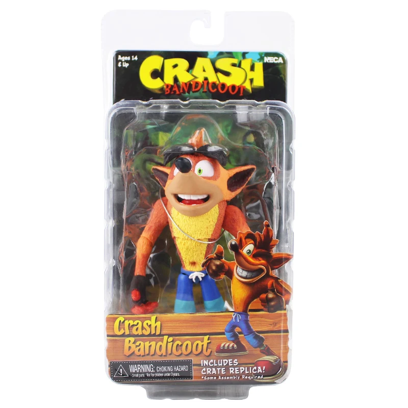 15 см Crash Bandicoot ПВХ фигурка Коллекционная модель игрушки