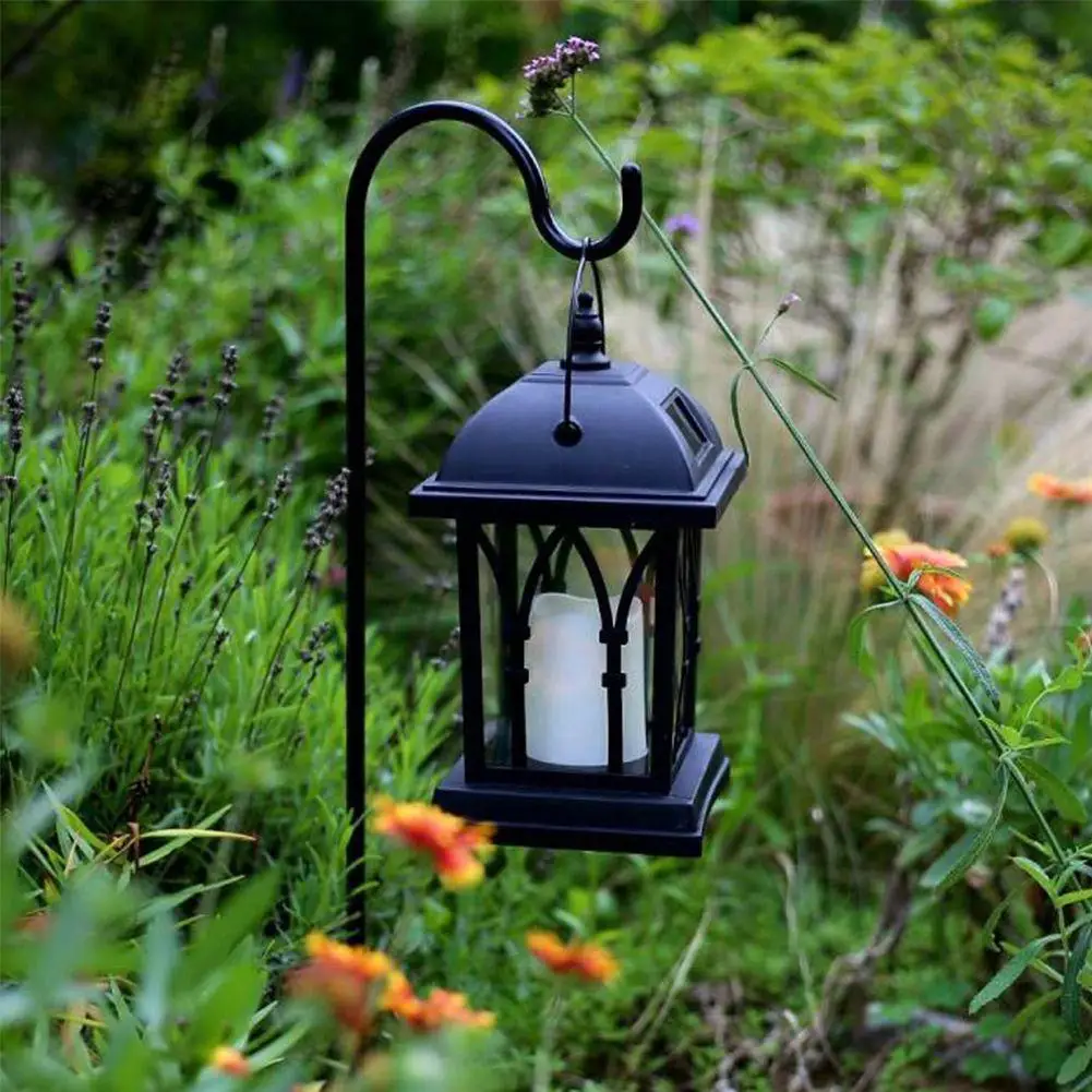 Солнечный садовый светильник с эффект свечи интеллектуальное управление