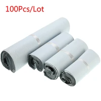 100pcslot plastic envelope bags self seal adhesive courier storage bags white black plastic poly envelope mailer shipping bags