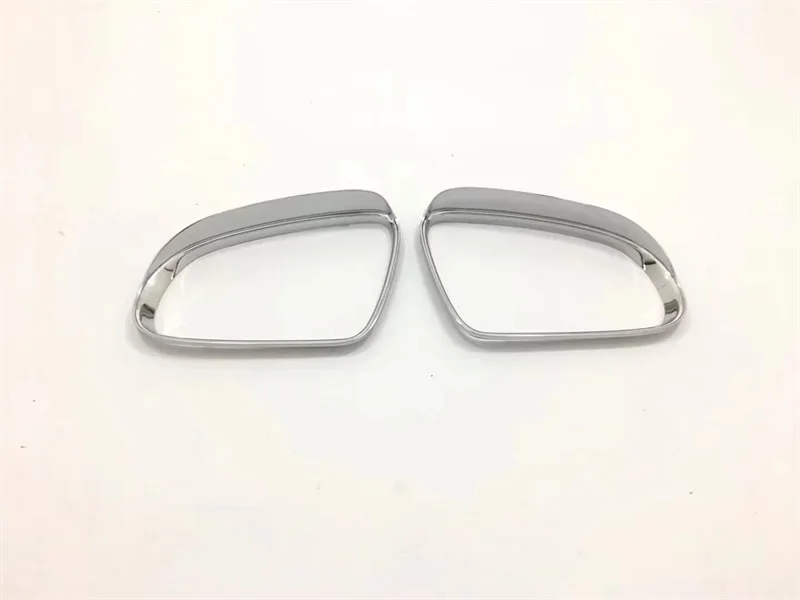 For Hyundai Kona Encino Kauai 2018 2019 ABS Chrome Rain Eyebrow Trim Cover Rearview Mirror Car Accessories Styling Parts |