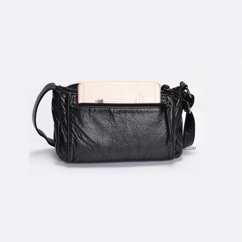 Новинка 2020 стильная женская сумка через плечо с эффектом потертости