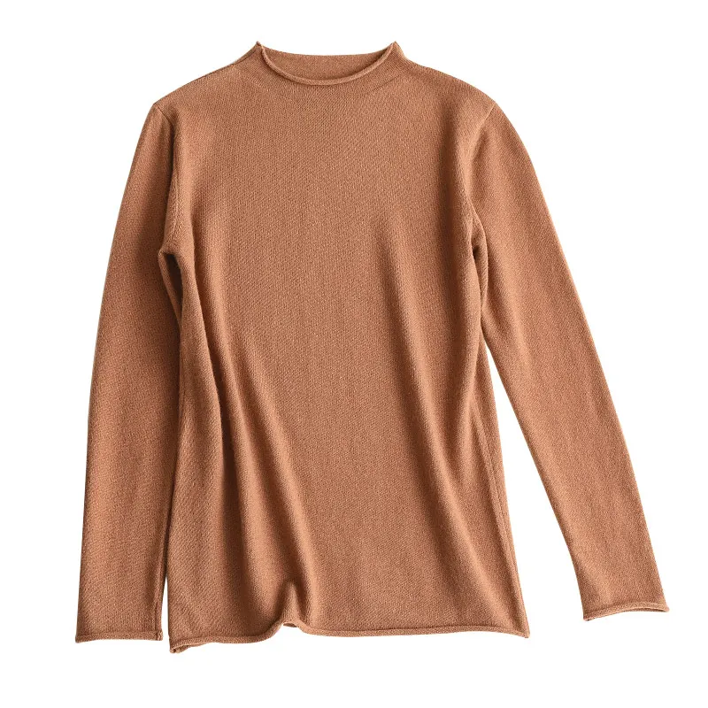 2019 New Autumn Winter Women's O-Neck Cashmere Sweater Pullover Female Slim Knitted Sweaters Fashion Wool Hedging | Женская одежда