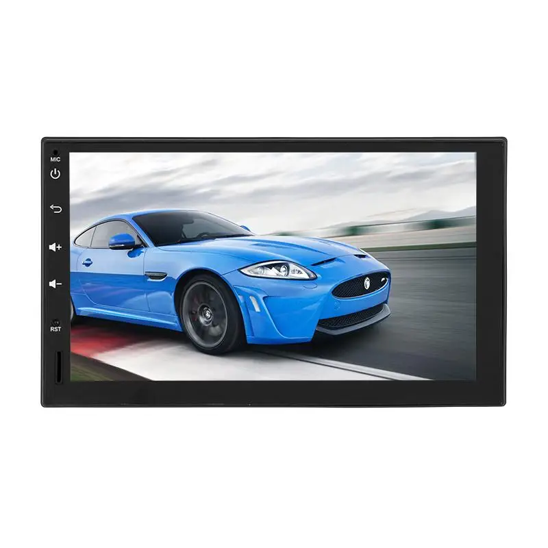 Dragonpad Универсальный 2 DIN Автомобильный медиаплеер 7 дюймовый дисплей Android 9.0.1 Bluetooth