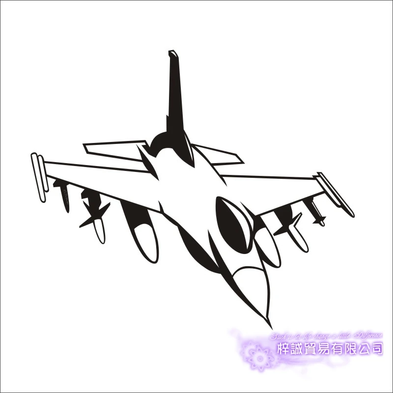 Наклейка Самолет на автомобиль классические плакаты с самолетами виниловые