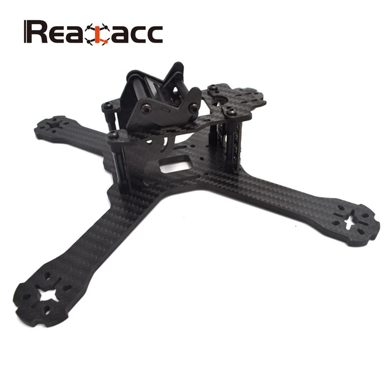 Оригинал Realacc X210 Pro 214 мм 3K Углеродное волокно FPV Гоночная рама набор 4 Arm w/LED доска 5V