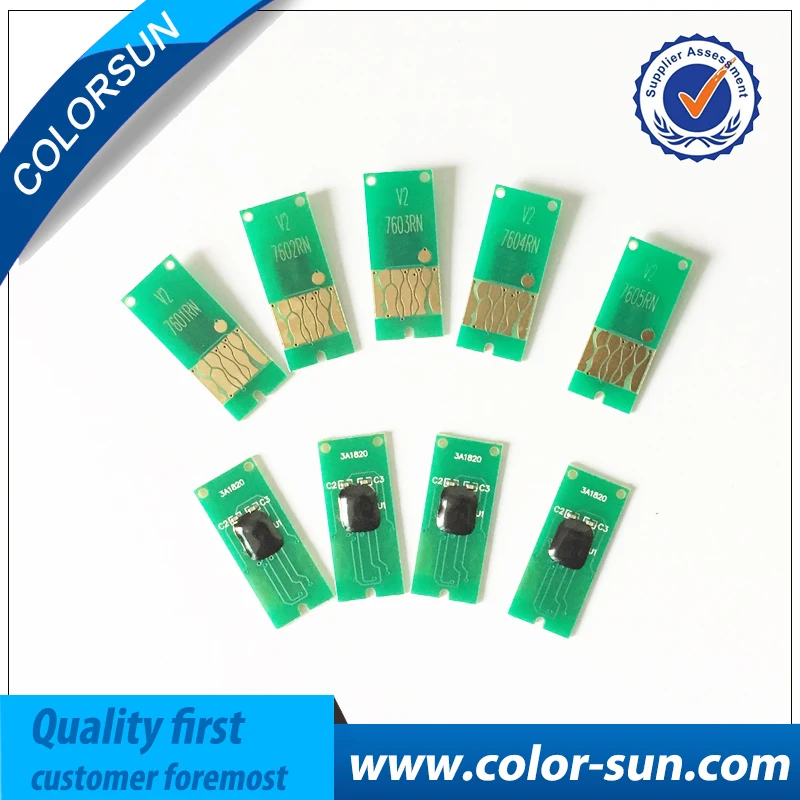 9 шт. заправляемые чипы для картриджей Epson Surecolor P600|arc chip|cartridge chipchip epson |
