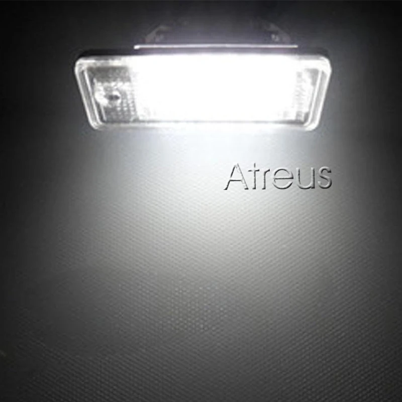 Atreus 10 пар Автомобильный светодиодный номерной знак 12 В оптовая продажа для Audi A6 c6
