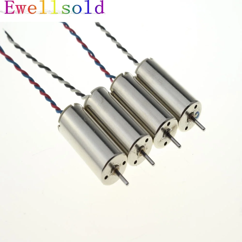 Ewellselling 4 шт./компл. основной двигатель для Hubsan X4 H107C H107D RC Quadcopter Rotor Бесплатная