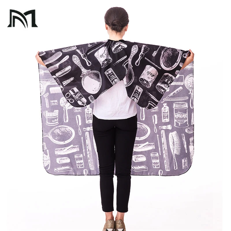 3 шт. непромокаемые накидки для парикмахерских стрижки волос|Шапочки фольга и