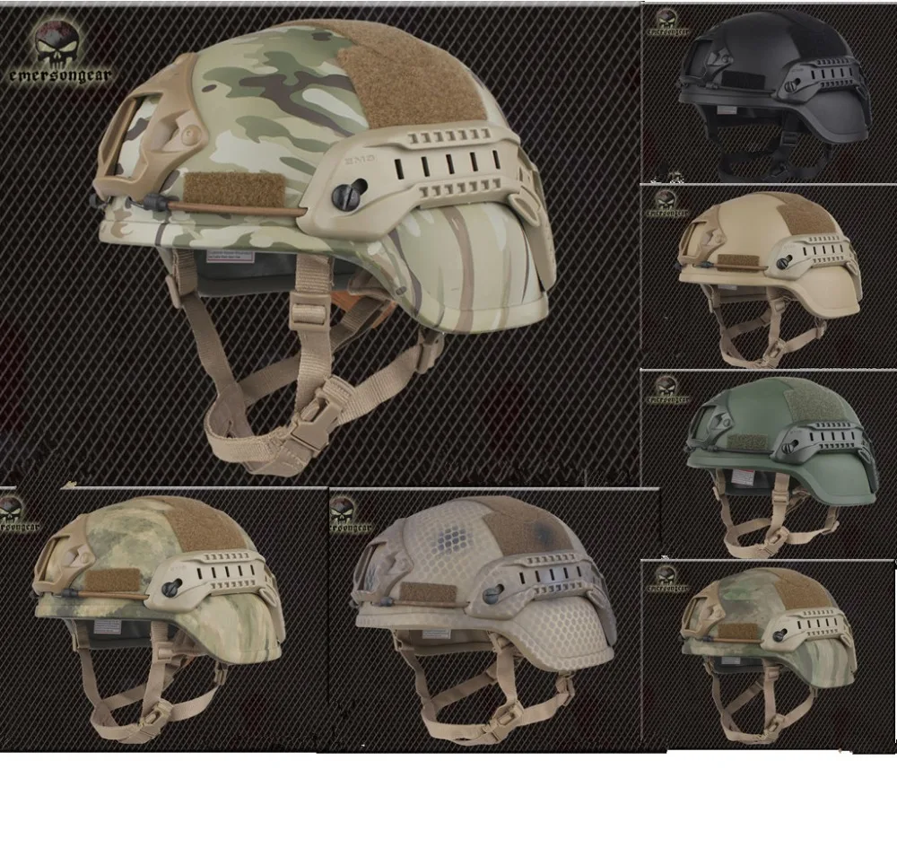 Тактический велосипедный шлем из пневматического пистолета CS EMERSON ACH MICH 2000