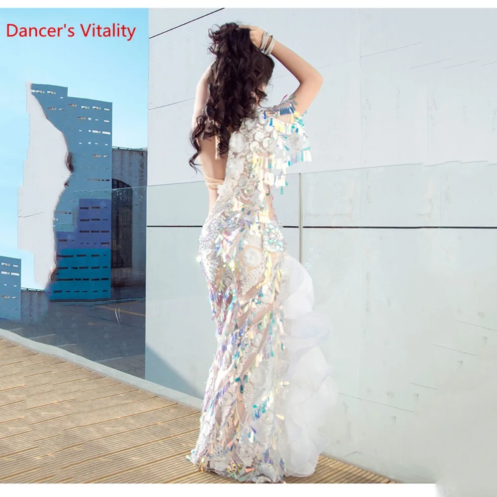 Набор костюмов для девочек с эффектом танца живота (бюстгальтер длинной юбкой)