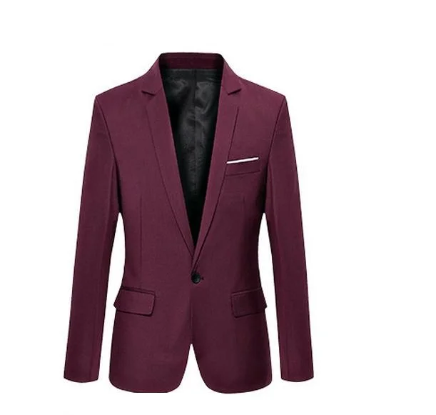 

Men Leisure Small Single Suit 6XL Bust 121cm Korean Slim Influx Of Male Teenagers Thin Section Of Black Suit Men Coat Suit