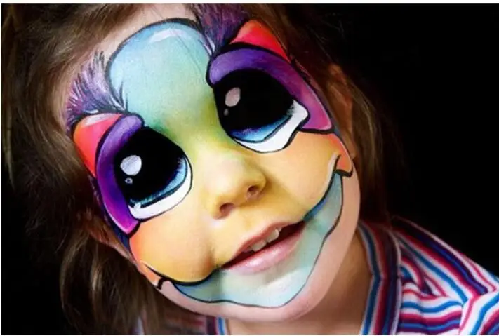 16 видов цветов карандаша для рисования лица Рождественская ручка тела