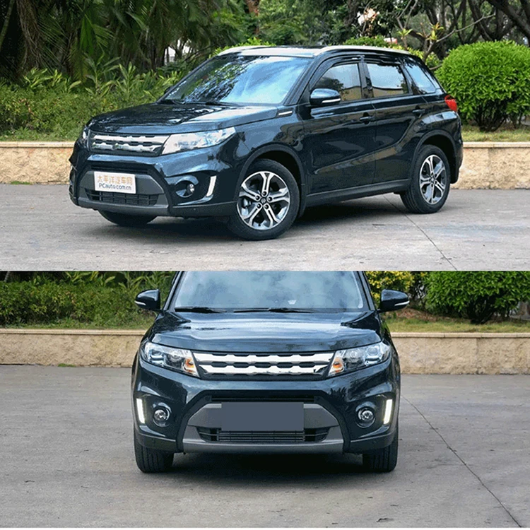OKEEN 2 шт. Светодиодный дневной светильник для Suzuki Vitara Поворотная сигнальная лампа желтый белый DRL синий Ночной светильник 12V