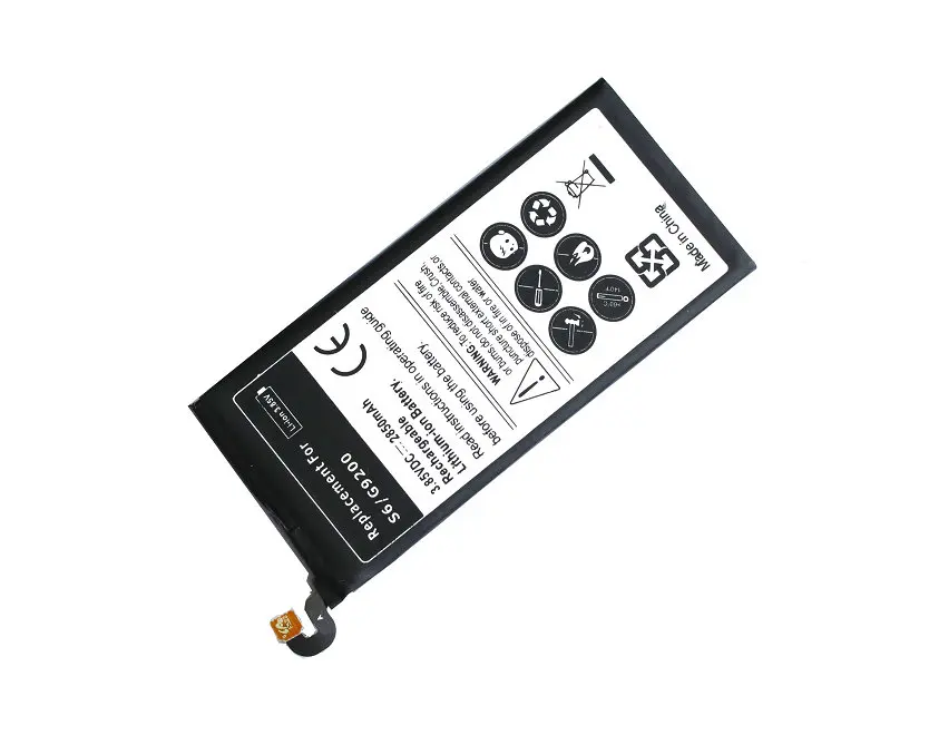 1x2850 мА/ч EB BG920ABE Замена литий ионная аккумуляторная батарея для Samsung Galaxy S6 G9200 G920i