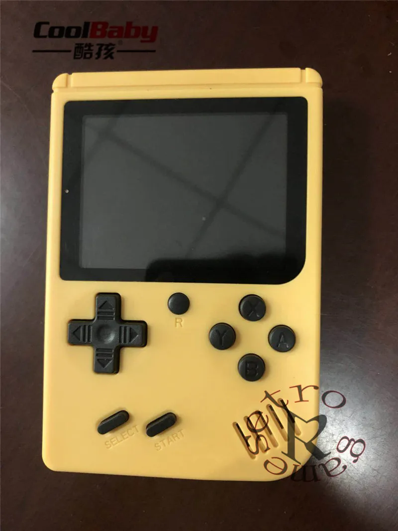 Белый coolbaby RS 6A Портативный мини портативные игровые консоли подарок 8Bit 3 0 дюймов