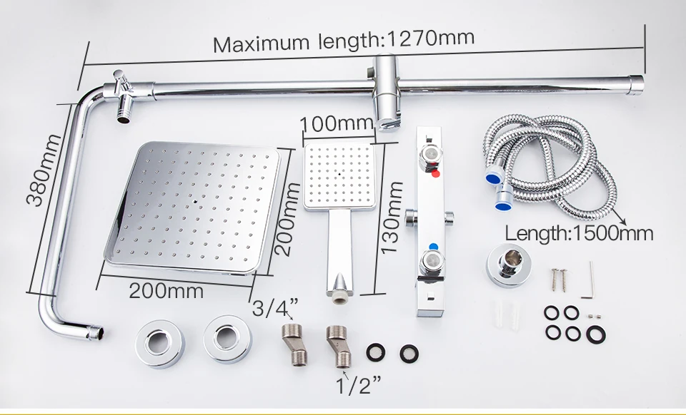 GAPPO смеситель для ванны Водопад кран для ванной настенный смеситель для ванны дождевой воды Термостатический смеситель для ванной s