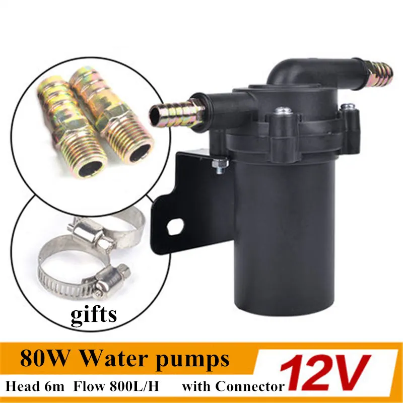 

12 В/24 В 80 Вт автоматический Электрический водонагреватель A/C, водяной насос, нагрев A/C, усиление тепла, ускоряет цикл воды, универсальные авто...