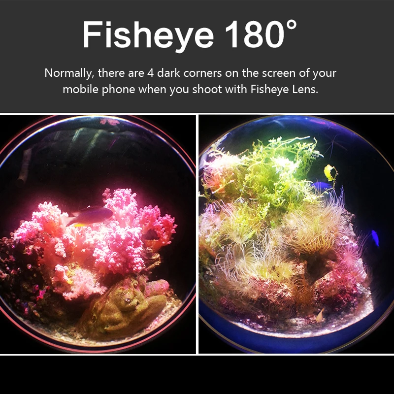 Фотообъектив для планшетов с широкоугольным объективом 0.36X недеформированным 15X