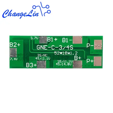 4S BMS 16 8 V 8A 18650 полимерная литиевая батарея Защитная плата клеточная упаковка