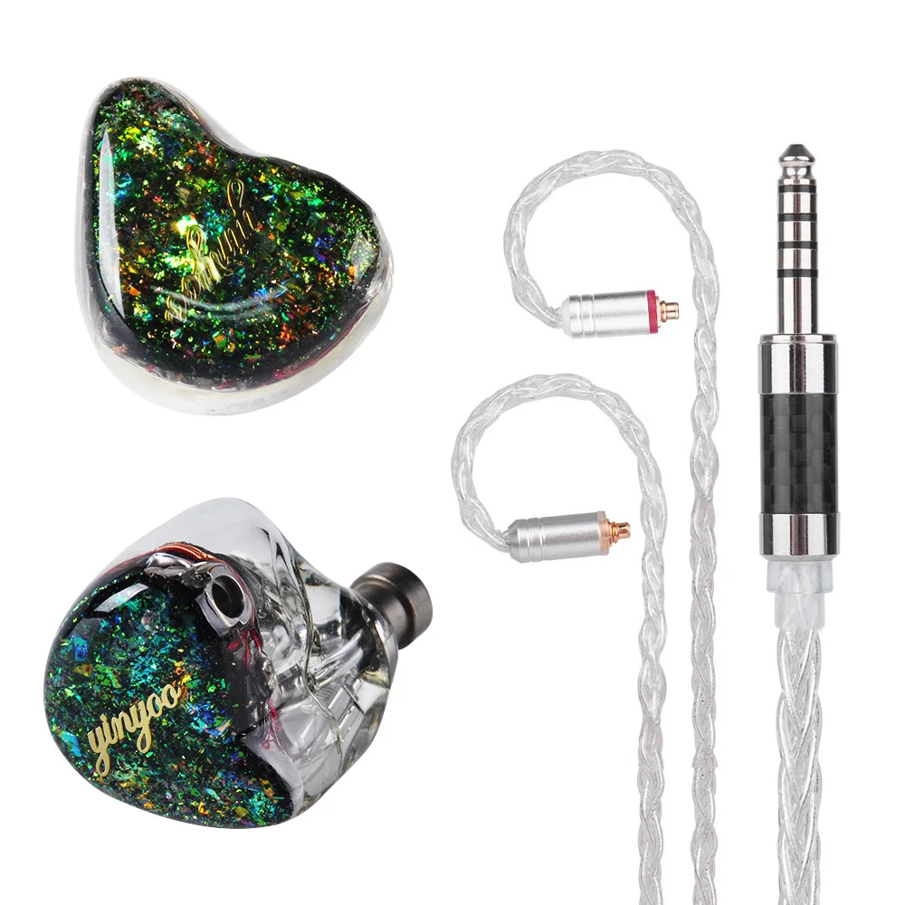 Наушники-вкладыши AK Yinyoo HQ12 12BA сделанные на заказ сбалансированные арматурные