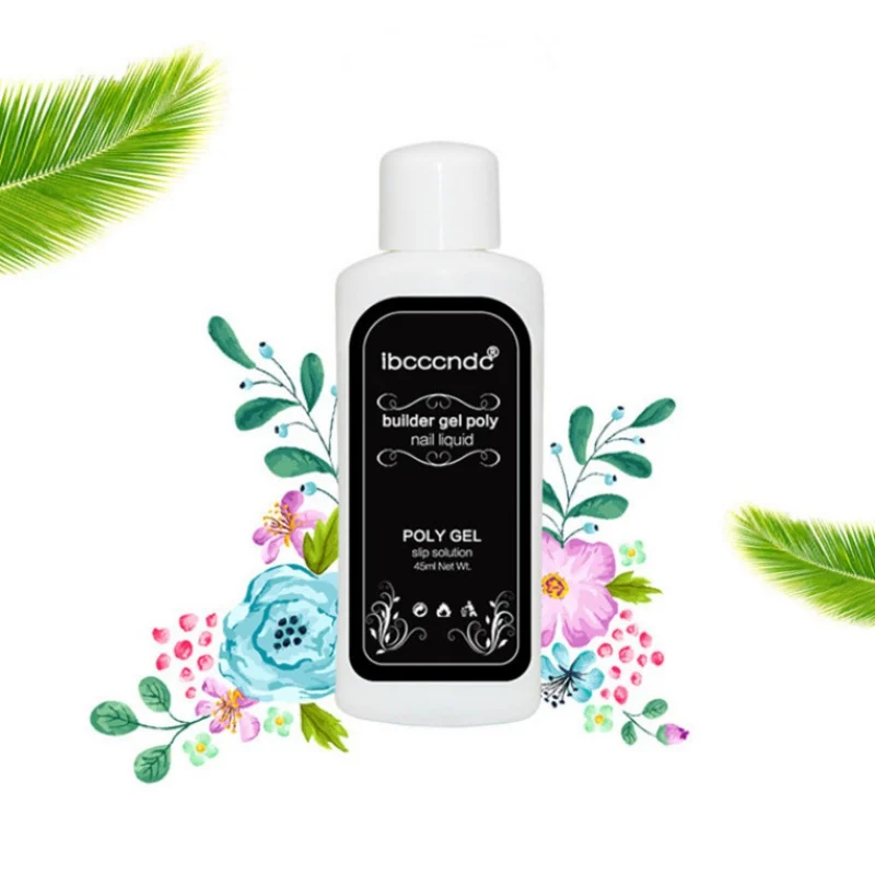 Жидкий гель для наращивания ногтей прозрачный быстрого 45 мл раствор ногтей|Гель
